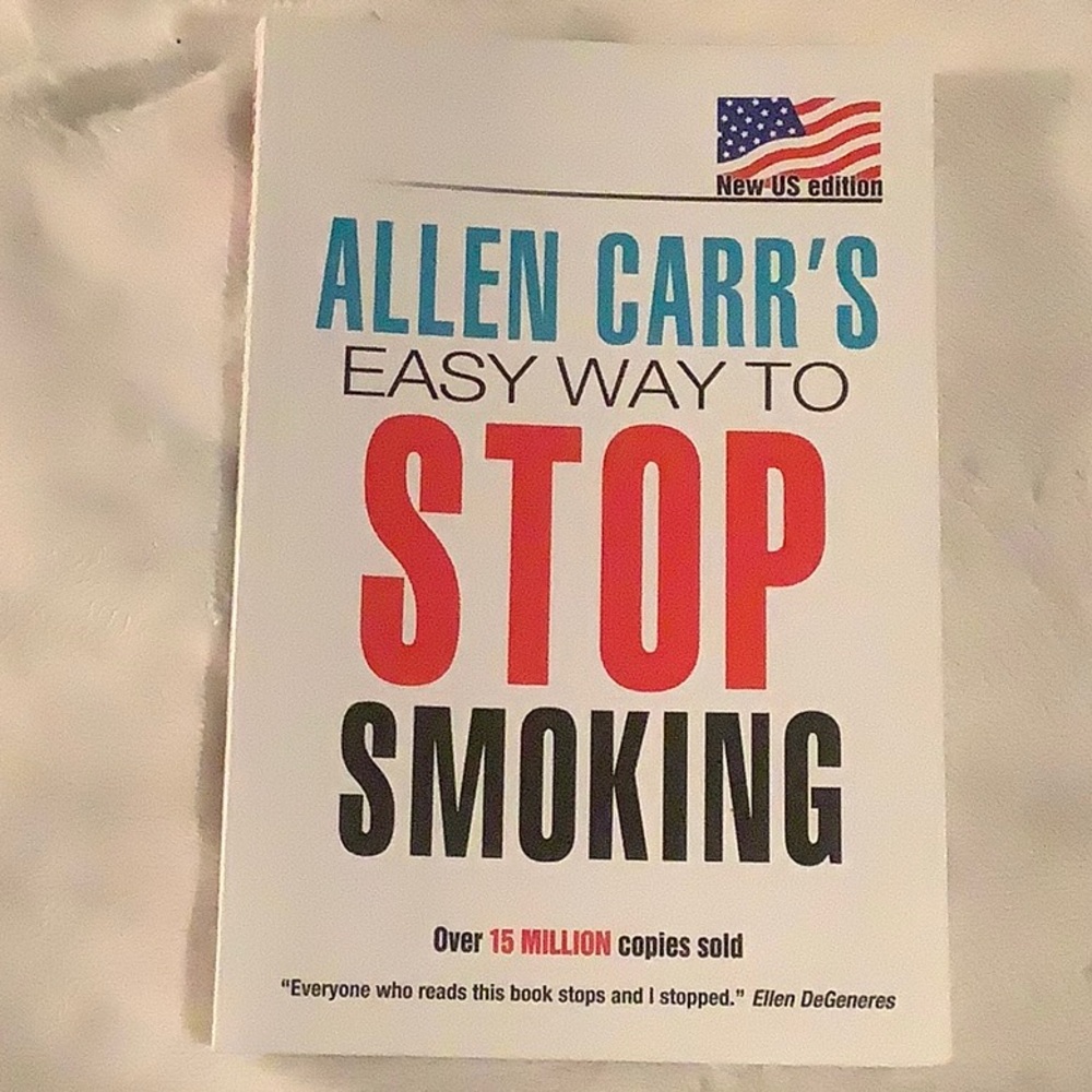 Allen Carr’s easy way to stop smoking boo